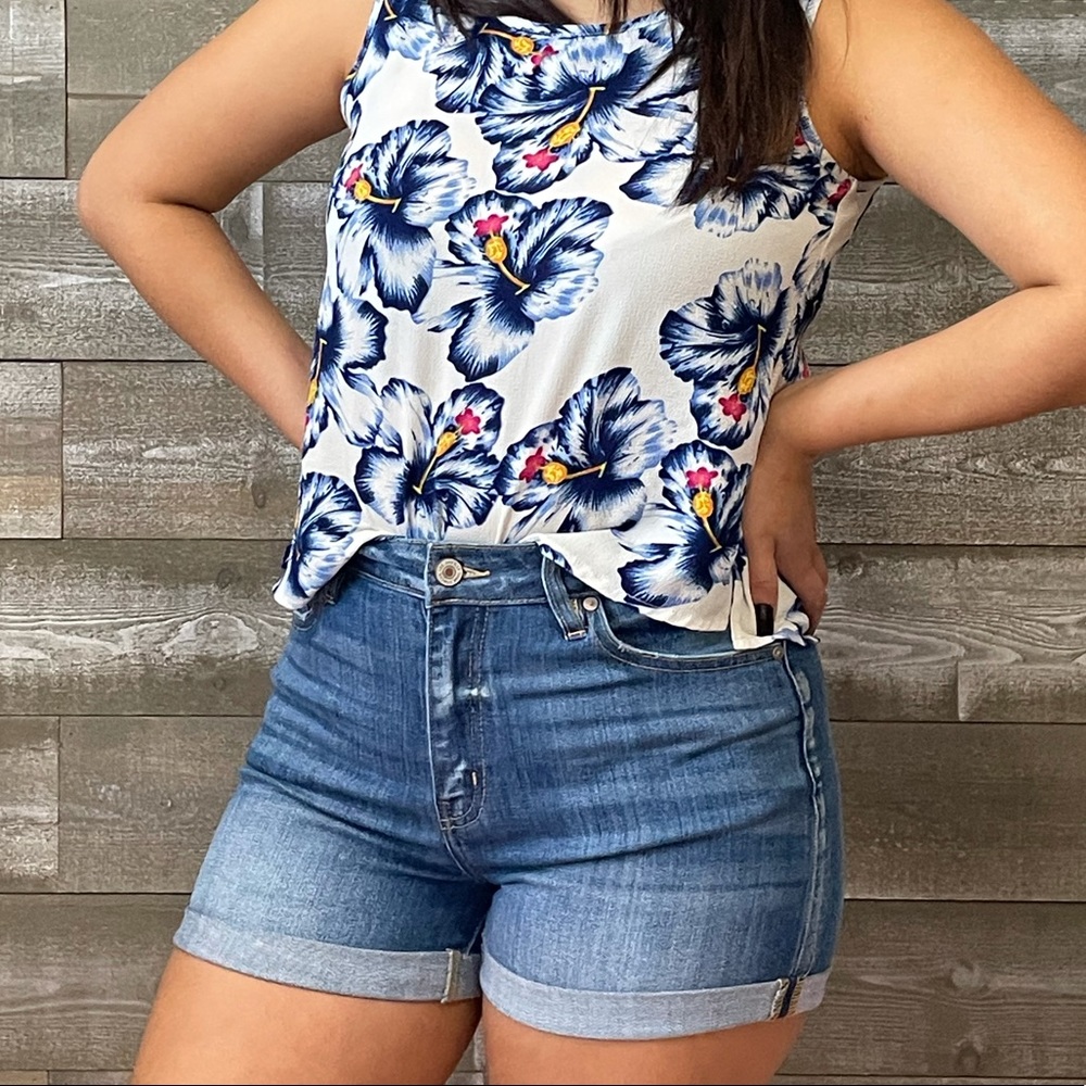 NEW! Kancan denim high rise shorts NWT - Picture 2 of 16